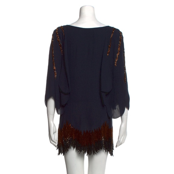 3.1 Phillip Lim Silk Shift Dress - Beaded - Picture 3 of 3